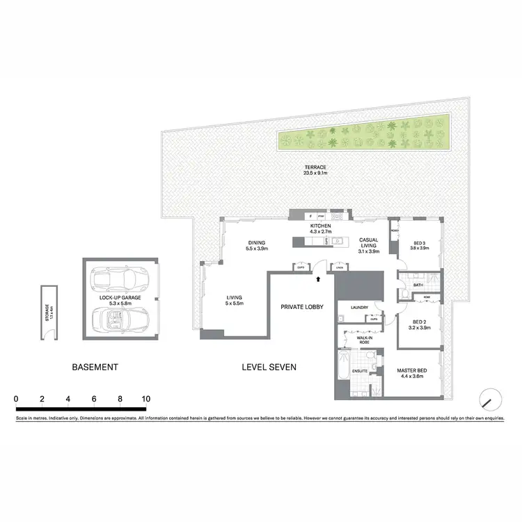 Floorplan of Homely apartment listing, 731/8 Point Street, Pyrmont NSW 2009