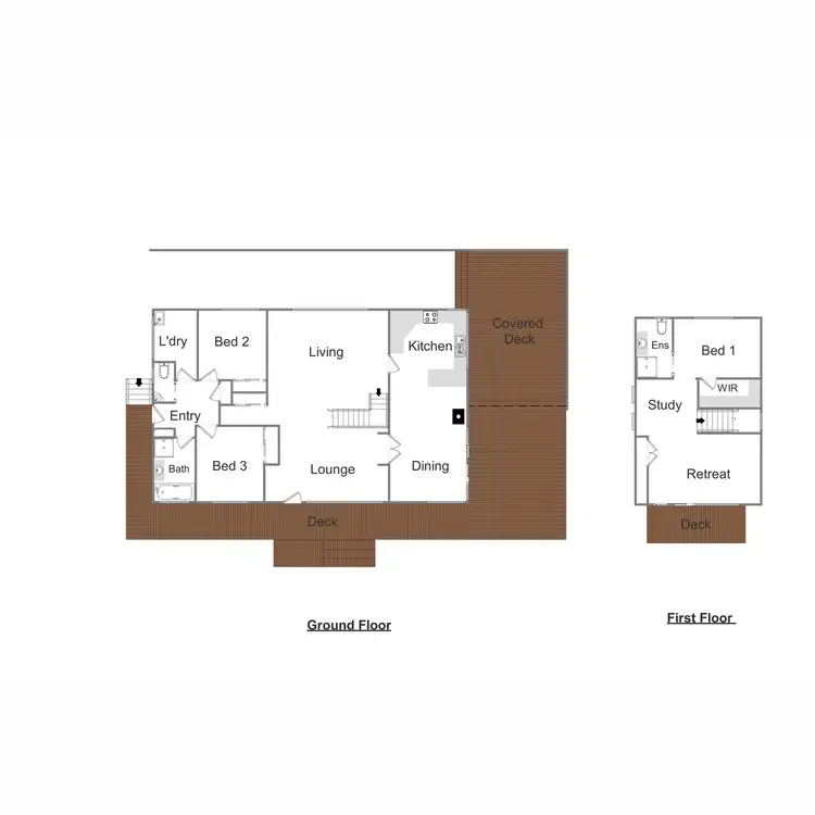 Floorplan of Homely rural property listing, 505 Buttercup Road, Merrijig VIC 3723