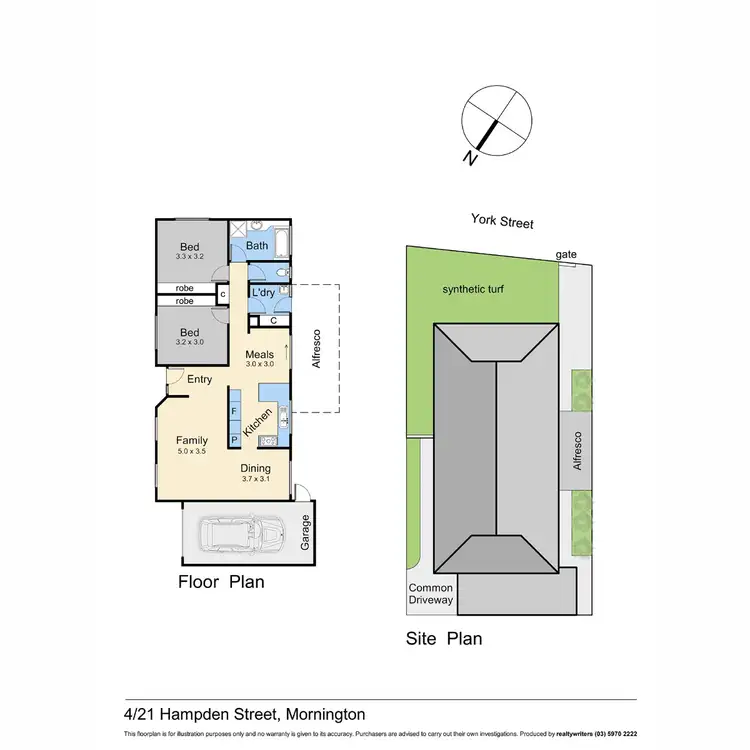 Floorplan of Homely unit listing, 4/21 - 23 Hampden Street, Mornington VIC 3931