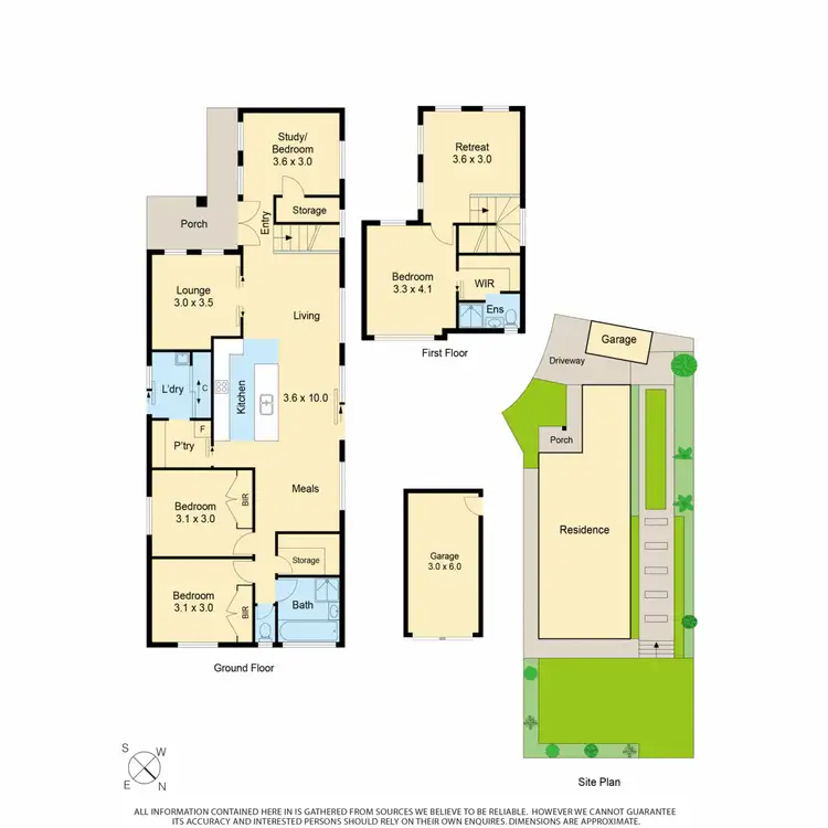 Floorplan of Homely house listing, 6 Silverbark Court, Carrum Downs VIC 3201