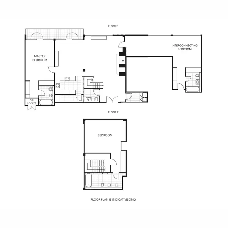 Floorplan of Homely apartment listing, 704-705/5 Summit Road, Mount Buller VIC 3723