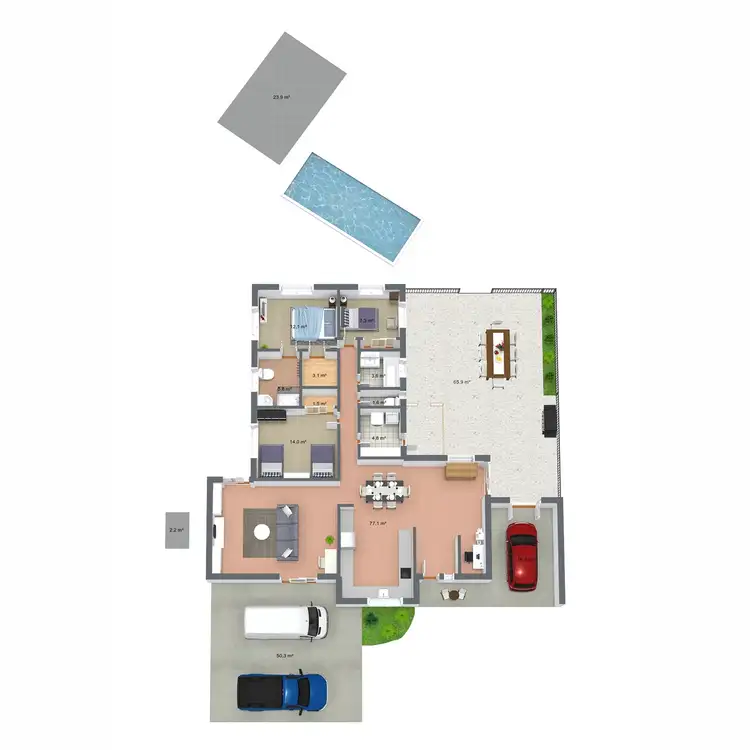 Floorplan of Homely house listing, 3 Nolan Street, Norman Gardens QLD 4701