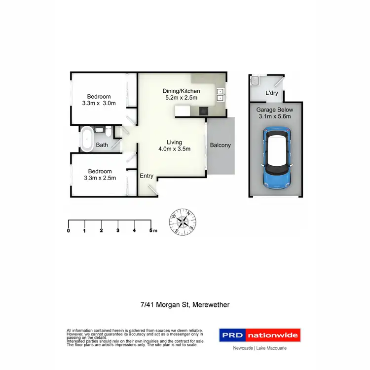 Floorplan of Homely apartment listing, 7/41 Morgan Street, Merewether NSW 2291