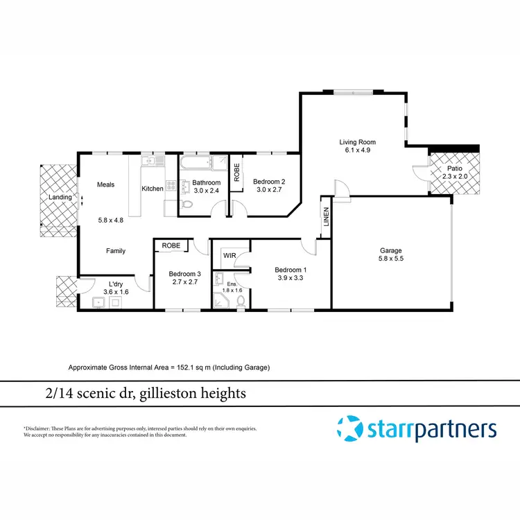 Floorplan of Homely house listing, 2/14 Scenic Drive, Gillieston Heights NSW 2321