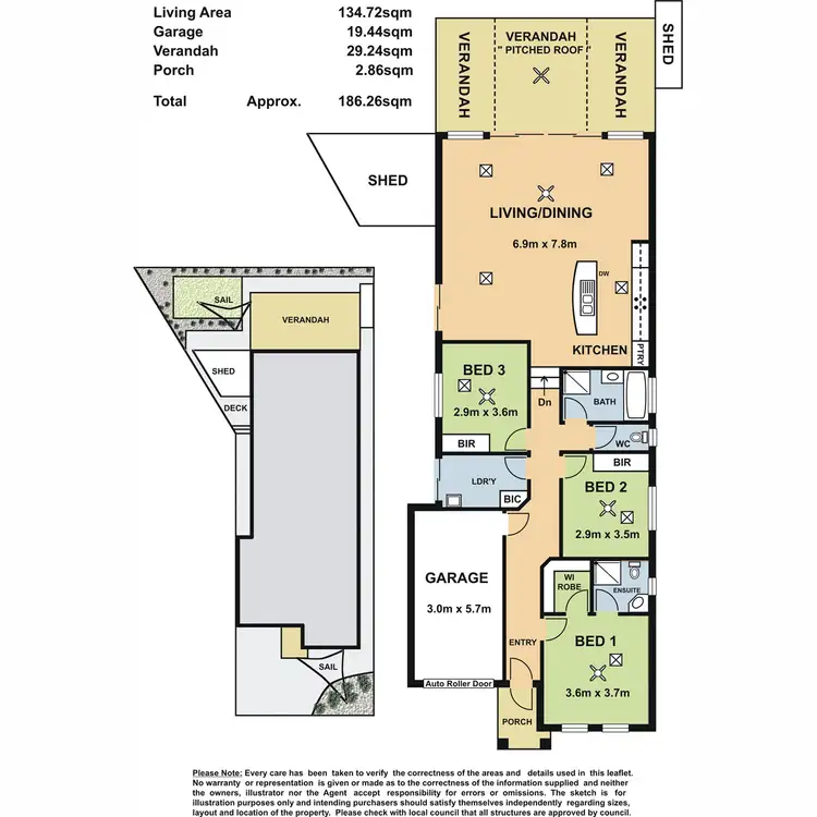 Floorplan of Homely house listing, 14a Alfred Road, Ridgehaven SA 5097