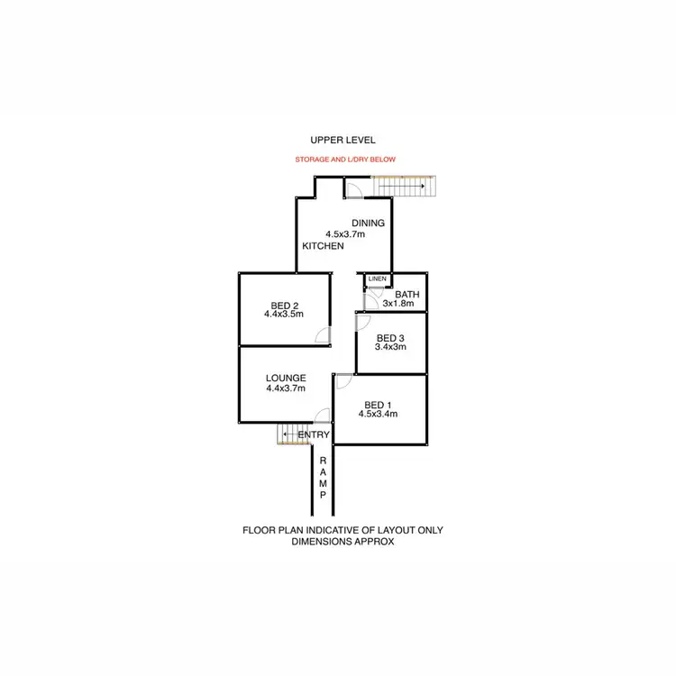 Floorplan of Homely house listing, 15 Garde Street, Stafford QLD 4053