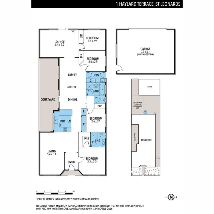 Floorplan of Homely house listing, 1 Halyard Terrace, St Leonards VIC 3223