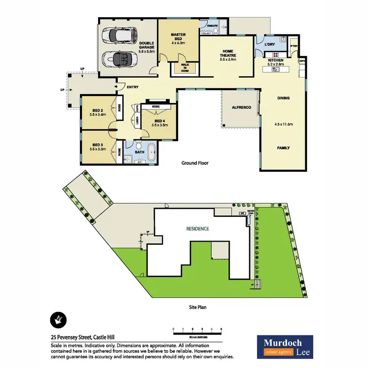 Floorplan of Homely house listing, 25 Pevensey Street, Castle Hill NSW 2154