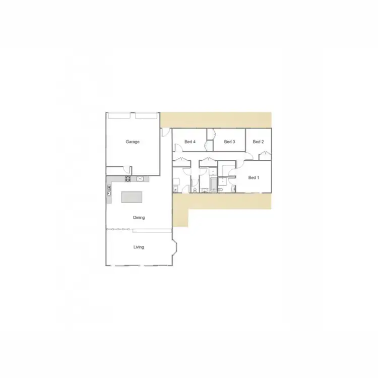 Floorplan of Homely house listing, Address available on request