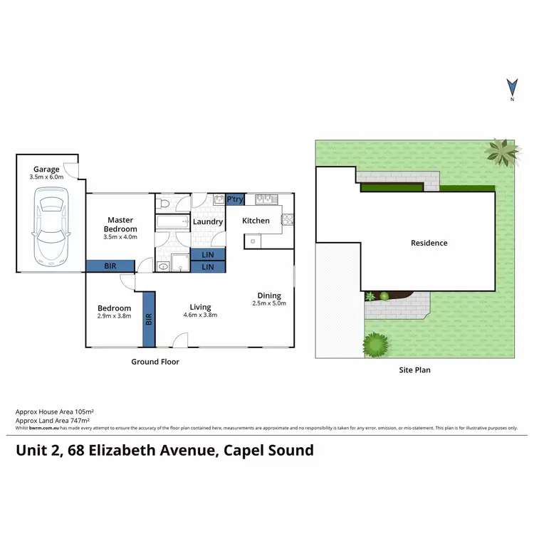 Floorplan of Homely house listing, 2/68 Elizabeth Avenue, Capel Sound VIC 3940
