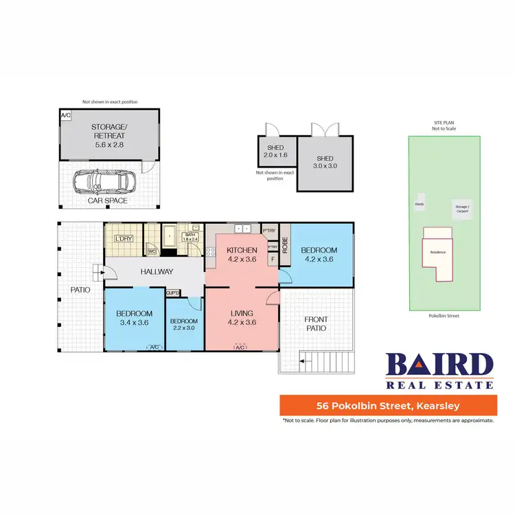 Floorplan of Homely house listing, 56 Pokolbin Street, Kearsley NSW 2325