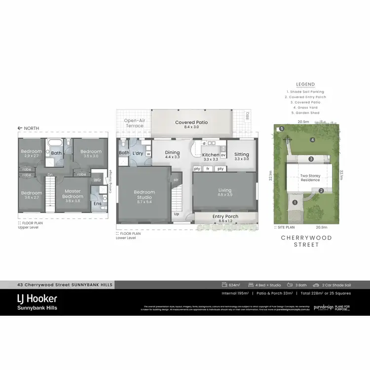Floorplan of Homely house listing, 43 Cherrywood Street, Sunnybank Hills QLD 4109