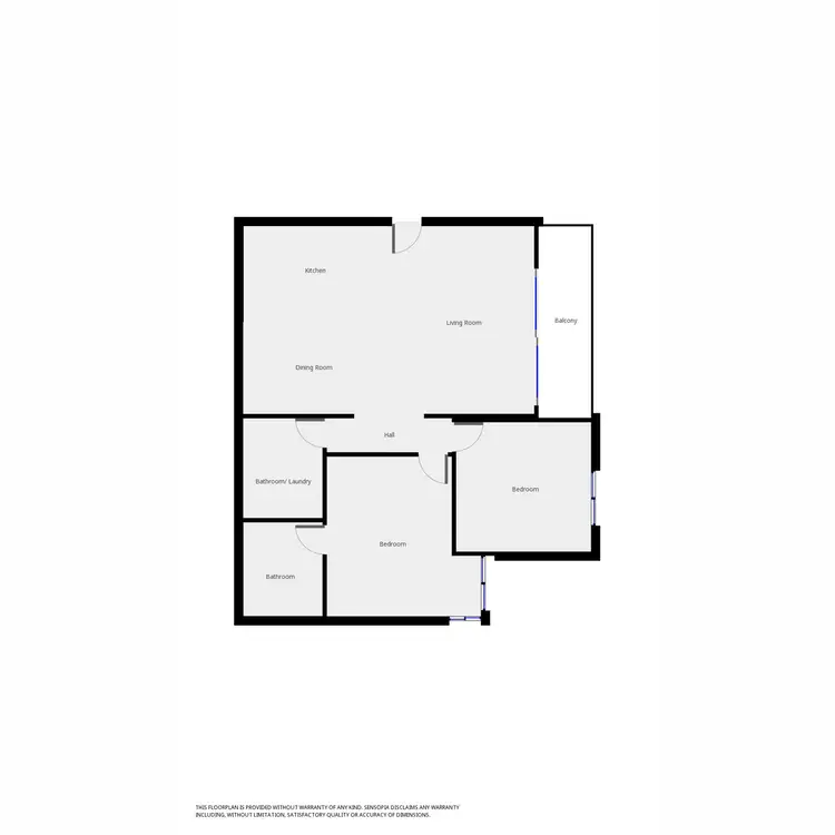 Floorplan of Homely serviced apartment listing, 10/15 - 19 Liebig Street, Warrnambool VIC 3280