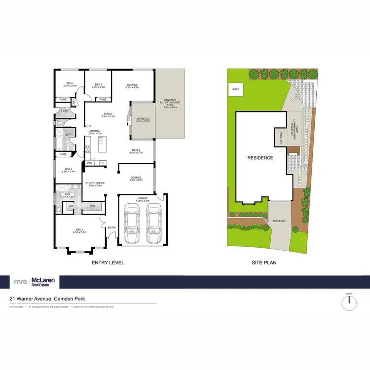 Floorplan of Homely house listing, 21 Warner Street, Camden Park NSW 2570