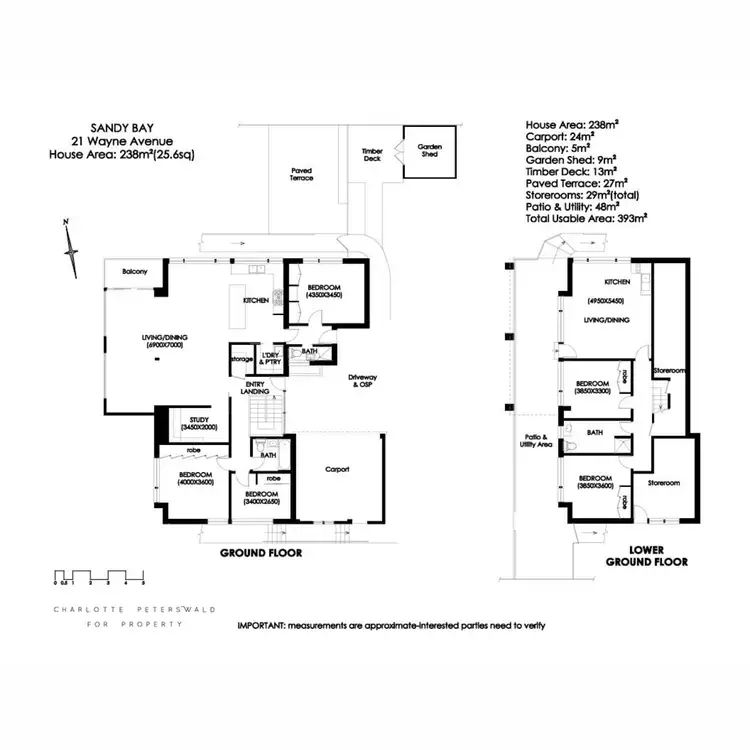 Floorplan of Homely house listing, 21 Wayne Avenue, Sandy Bay TAS 7005