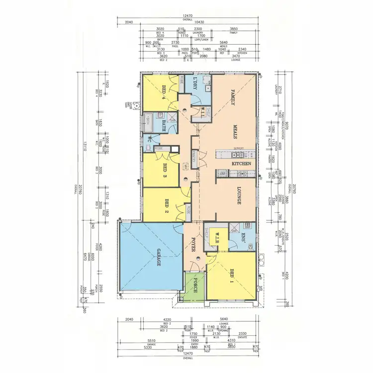 Floorplan of Homely house listing, 8 Peters Dve, Stratford VIC 3862