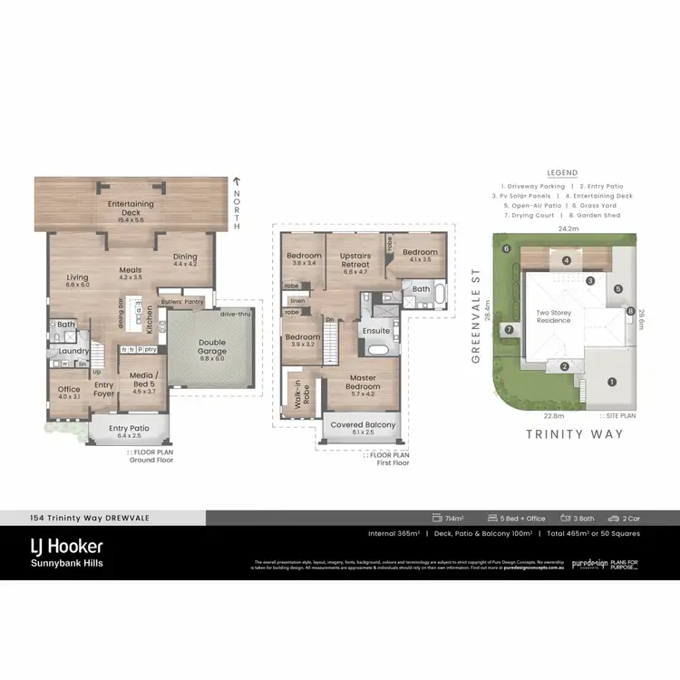 Floorplan of Homely house listing, 154 Trinity Way, Drewvale QLD 4116