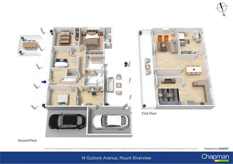 Floorplan of Homely house listing, 14 Outlook Avenue, Mount Riverview NSW 2774
