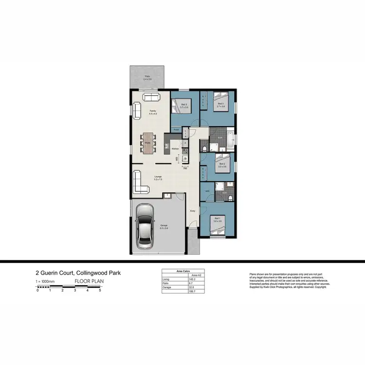 Floorplan of Homely house listing, 2 Guerin Court, Collingwood Park QLD 4301