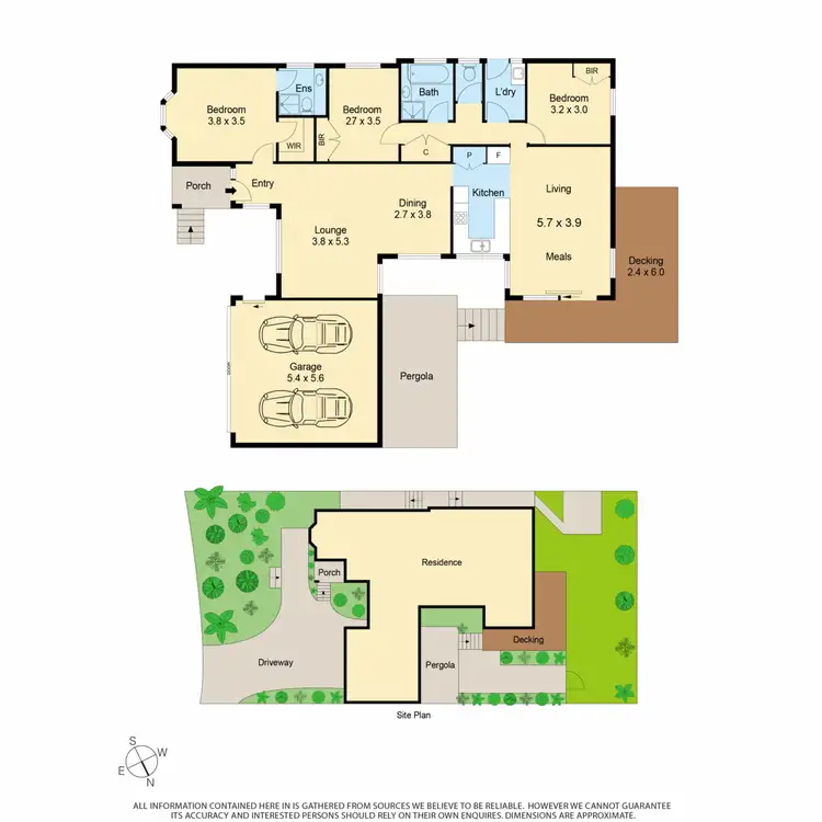 Floorplan of Homely house listing, 10 Bangor Drive, Frankston VIC 3199