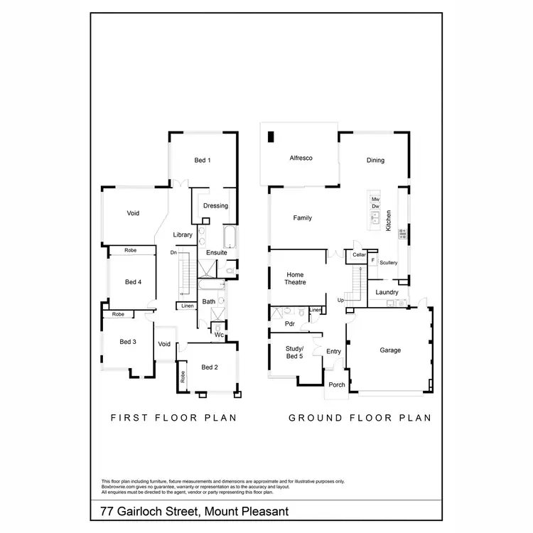 Floorplan of Homely house listing, 77 Gairloch Street, Mount Pleasant WA 6153