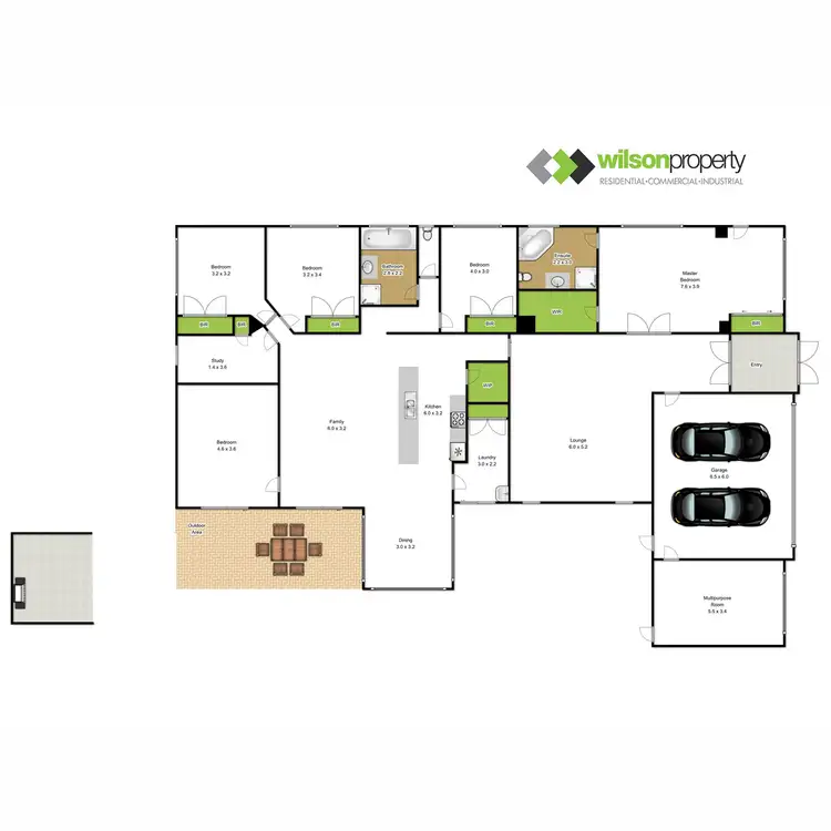 Floorplan of Homely house listing, 29 Oak Avenue, Traralgon VIC 3844