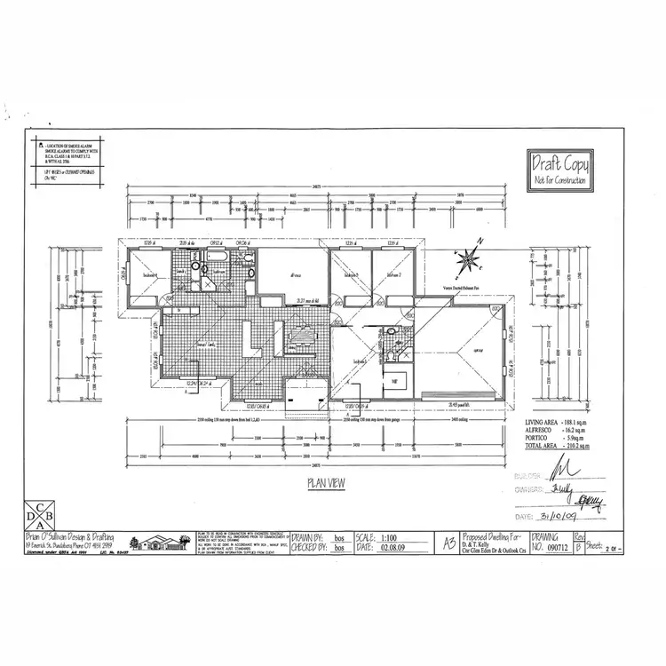 Floorplan of Homely house listing, 1 Outlook Court, Ashfield QLD 4670