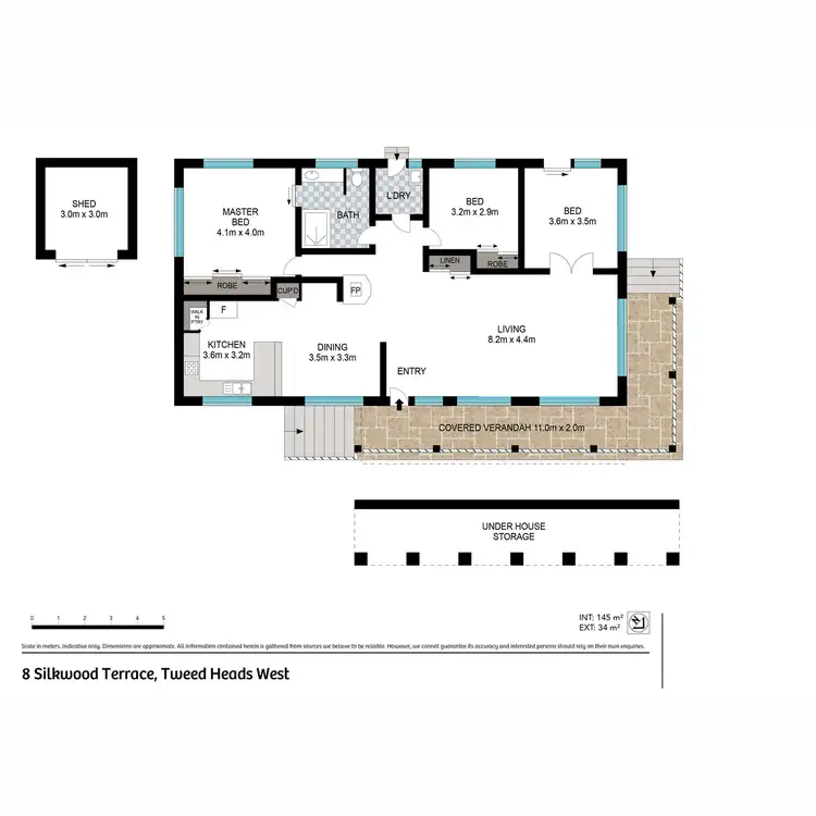 Floorplan of Homely house listing, 8 Silkwood Terrace, Tweed Heads West NSW 2485