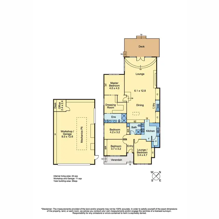 Floorplan of Homely house listing, 6 Surrey Street, Mornington VIC 3931