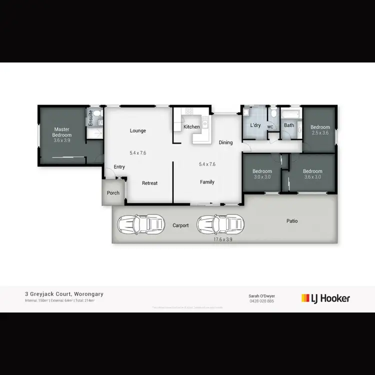 Floorplan of Homely house listing, 3 Greyjack Court, Worongary QLD 4213