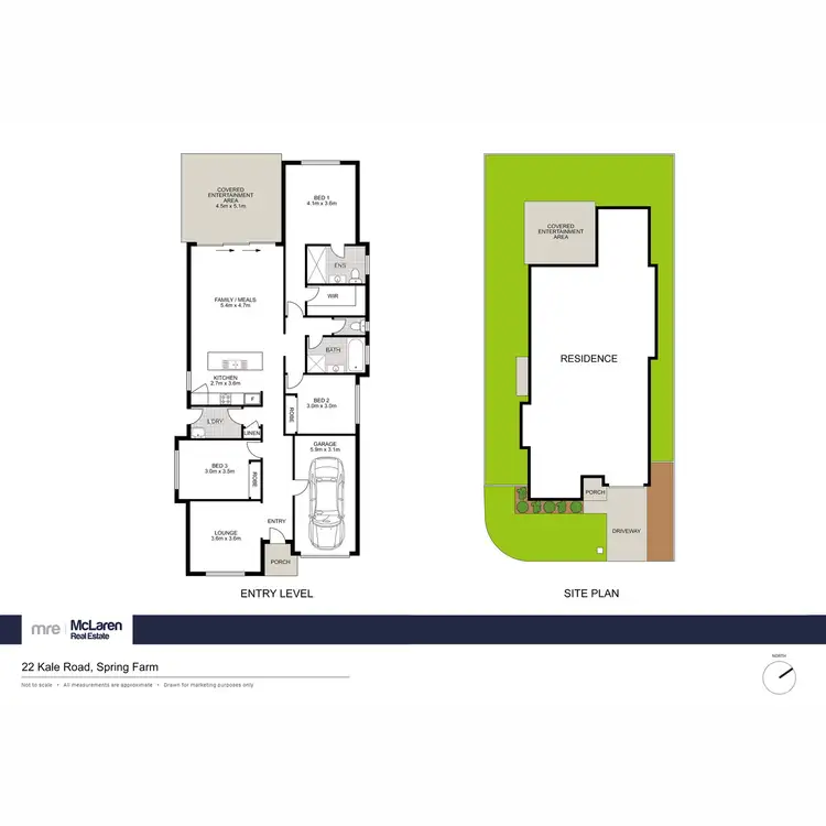 Floorplan of Homely house listing, 22 Kale Road, Spring Farm NSW 2570