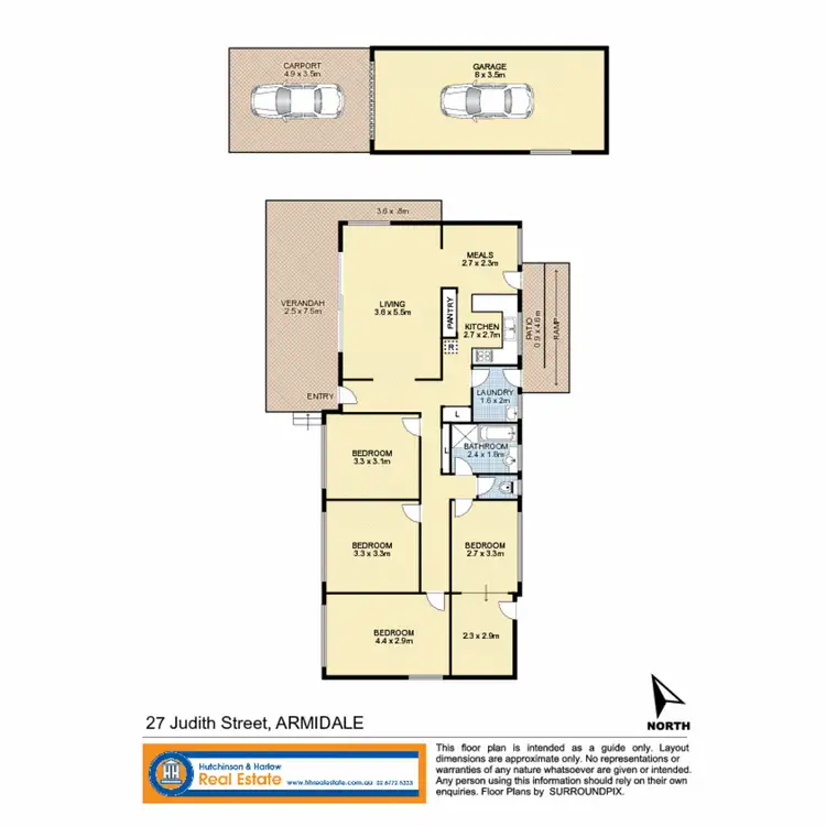 Floorplan of Homely house listing, 27 Judith Street, Armidale NSW 2350