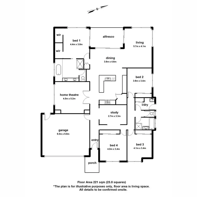 Floorplan of Homely house listing, 4 Banks Smith Drive, Gembrook VIC 3783