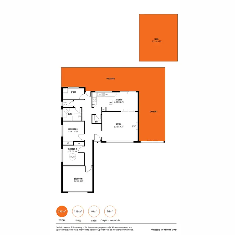Floorplan of Homely house listing, 2 Barton Court, St Agnes SA 5097