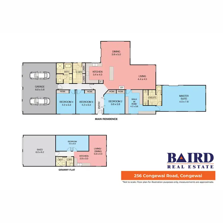 Floorplan of Homely rural property listing, 256 Congewai Road, Congewai NSW 2325