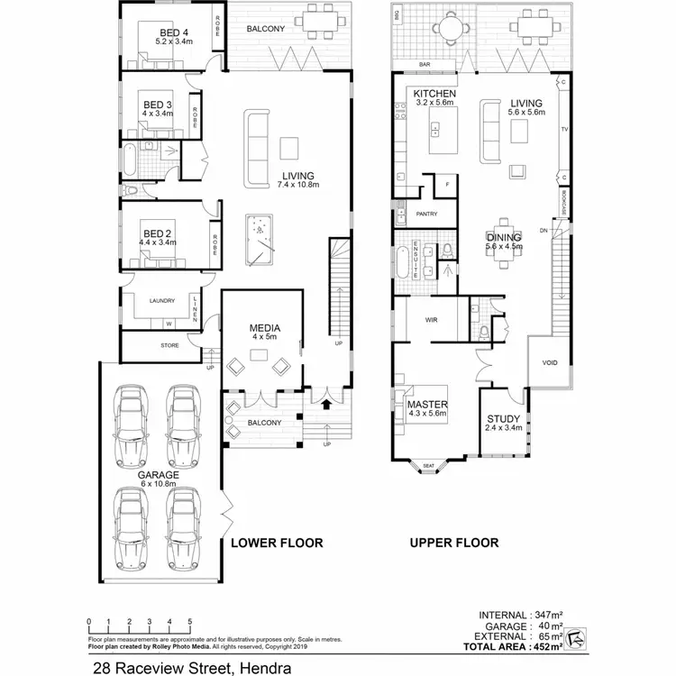 Floorplan of Homely house listing, 28 Raceview Avenue, Hendra QLD 4011