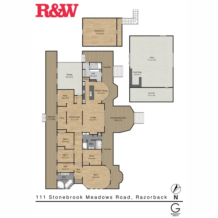 Floorplan of Homely house listing, 111 Stonebrook Meadows, Razorback NSW 2571