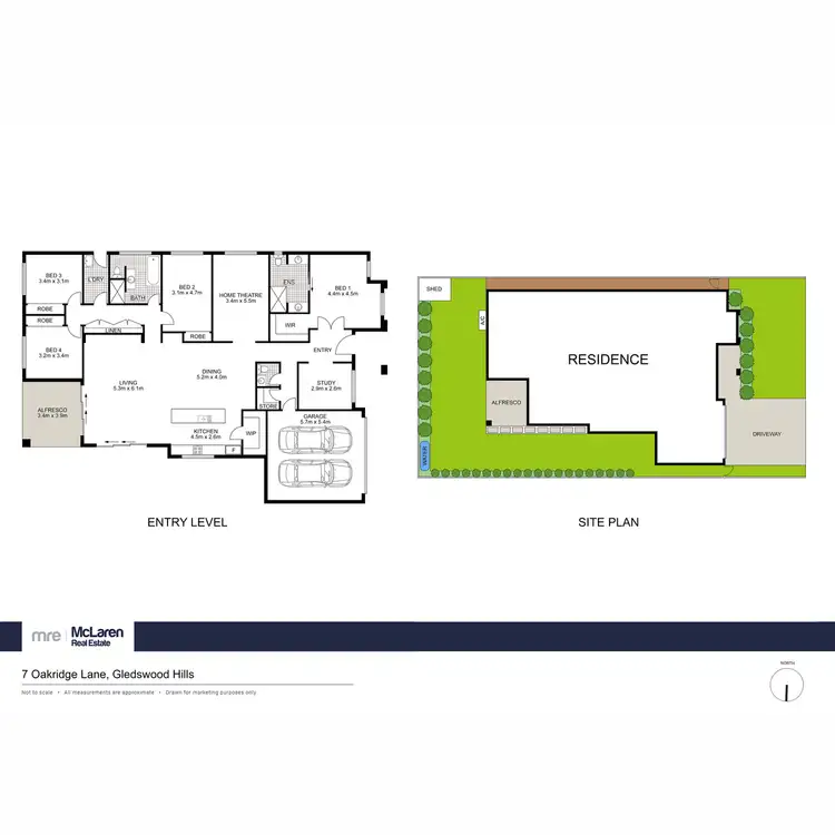 Floorplan of Homely house listing, 7 Oakridge Lane, Gledswood Hills NSW 2557