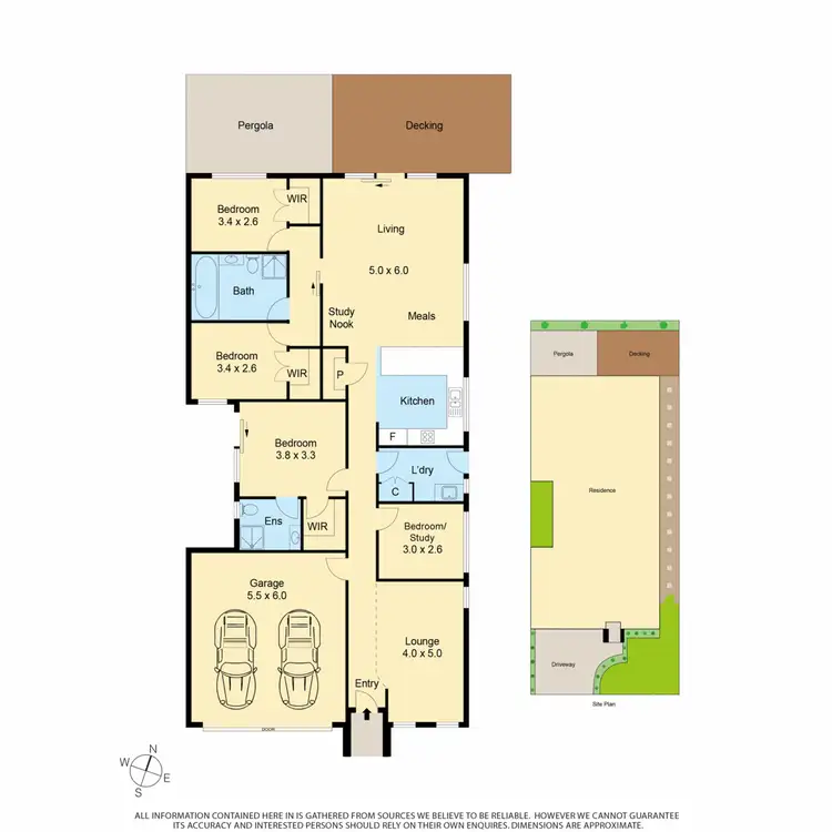 Floorplan of Homely house listing, 93 Diamond Parade, Skye VIC 3977