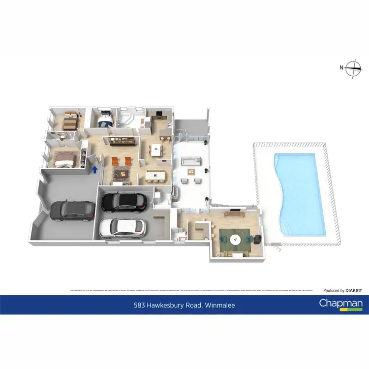 Floorplan of Homely house listing, 583 Hawkesbury Road, Winmalee NSW 2777
