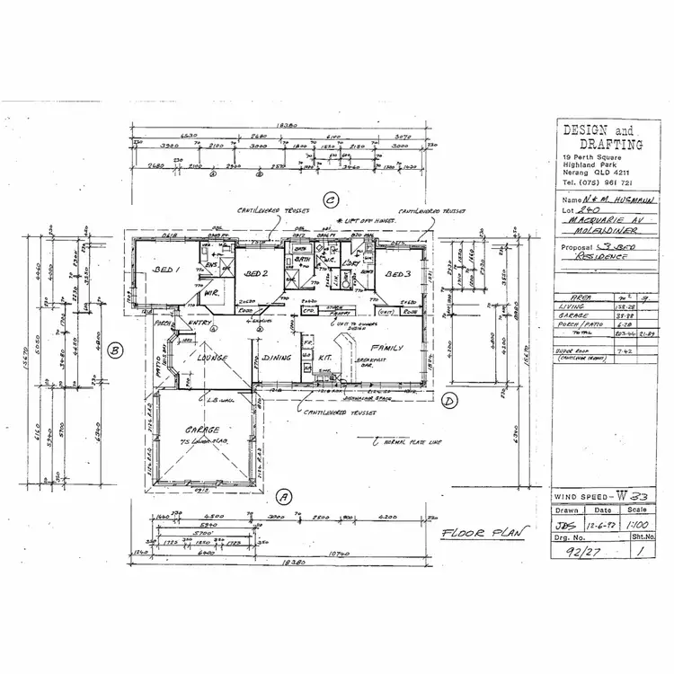 Floorplan of Homely house listing, 91 MacQuarie Avenue, Molendinar QLD 4214