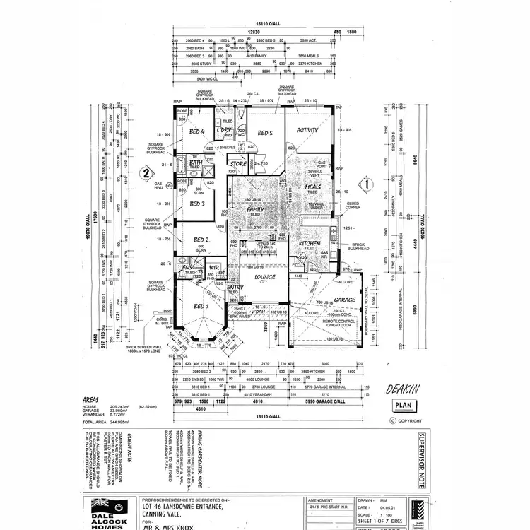 Floorplan of Homely house listing, 29 Lansdowne Entrance, Canning Vale WA 6155
