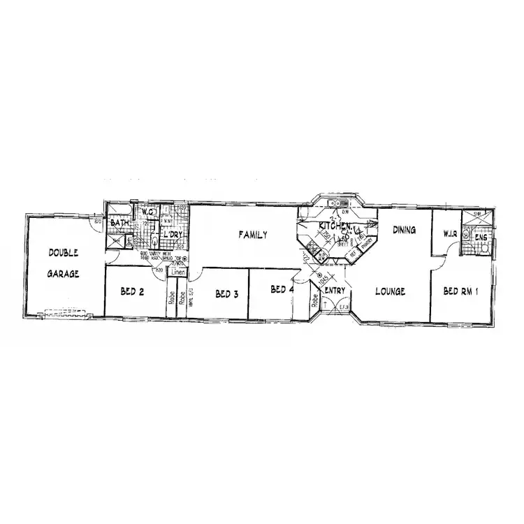Floorplan of Homely house listing, 140 George Holt Drive, Mount Crosby QLD 4306