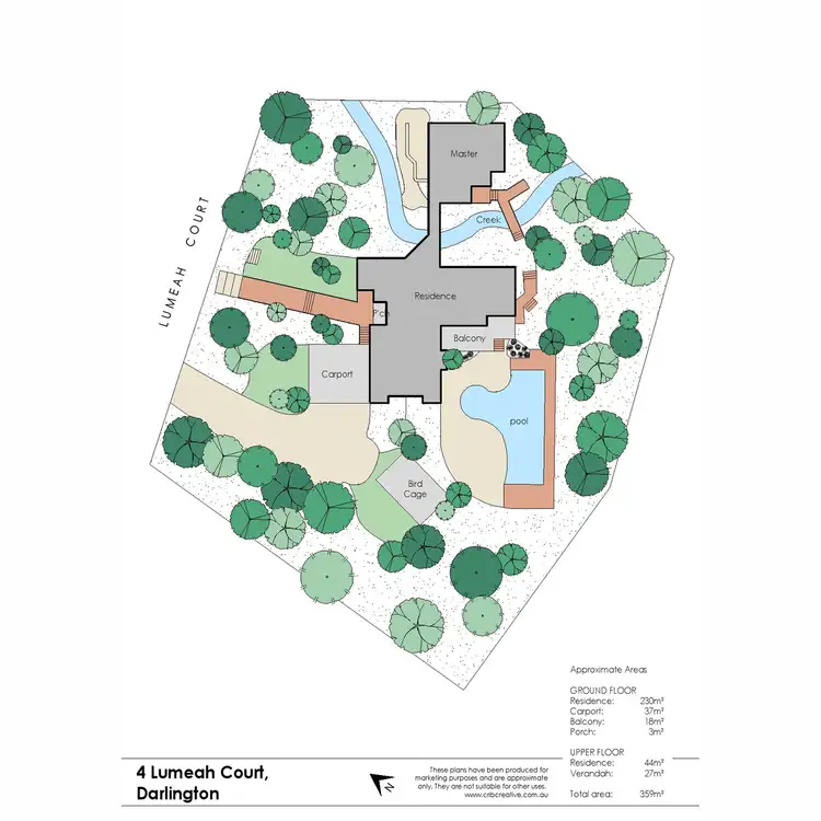 Floorplan of Homely house listing, 4 Lumeah Court, Darlington WA 6070