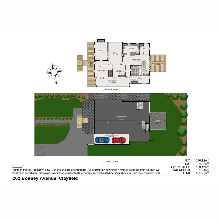 Floorplan of Homely house listing, 202 Bonney Avenue, Clayfield QLD 4011