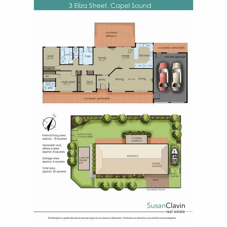 Floorplan of Homely house listing, 3 Eliza Street, Capel Sound VIC 3940