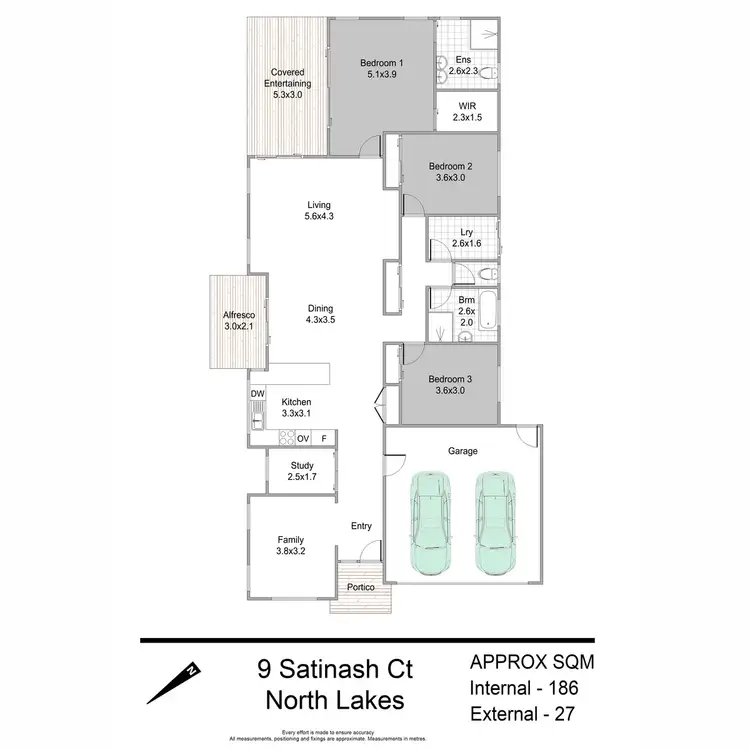 Floorplan of Homely house listing, 9 Satinash Court, North Lakes QLD 4509