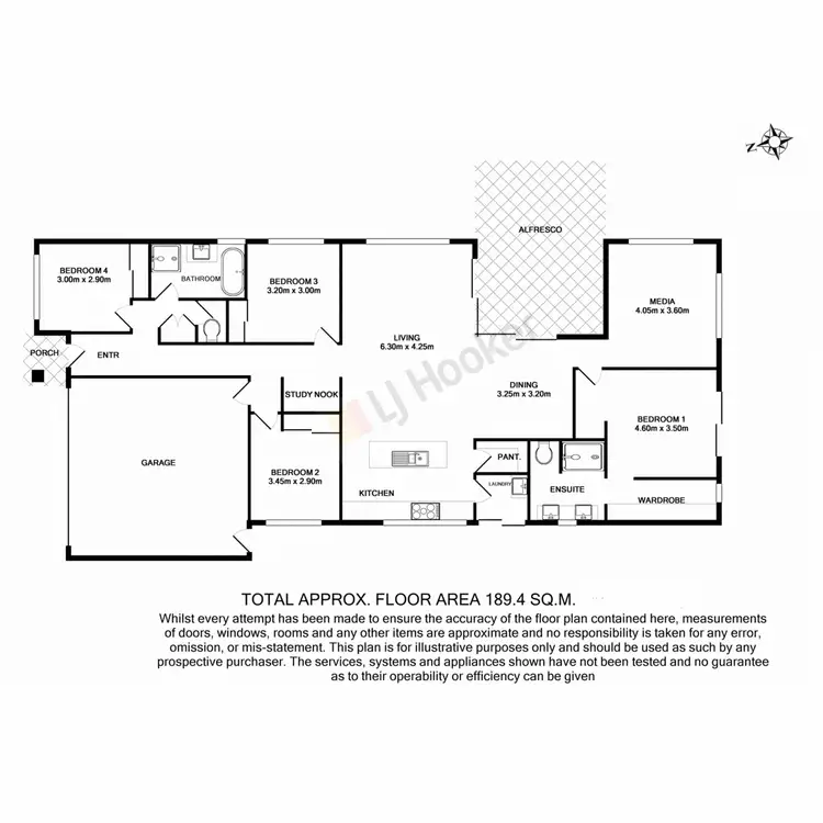 Floorplan of Homely house listing, 11 Wattle Grove, Boronia Heights QLD 4124
