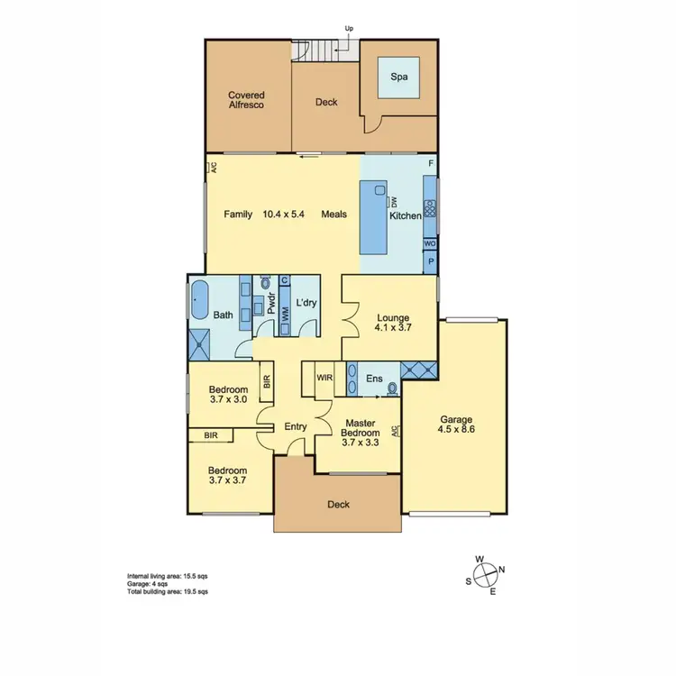 Floorplan of Homely house listing, 8 Leslie Street, Frankston South VIC 3199