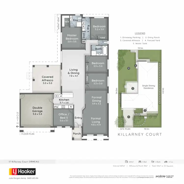 Floorplan of Homely house listing, 17 Killarney Court, Ormeau QLD 4208